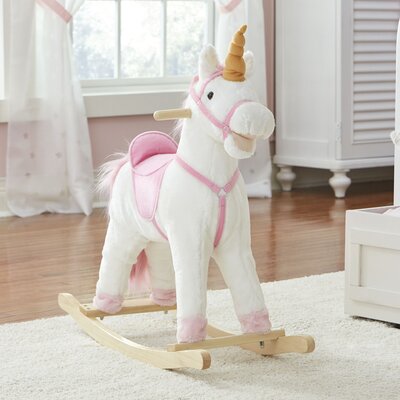 pottery barn unicorn rocker